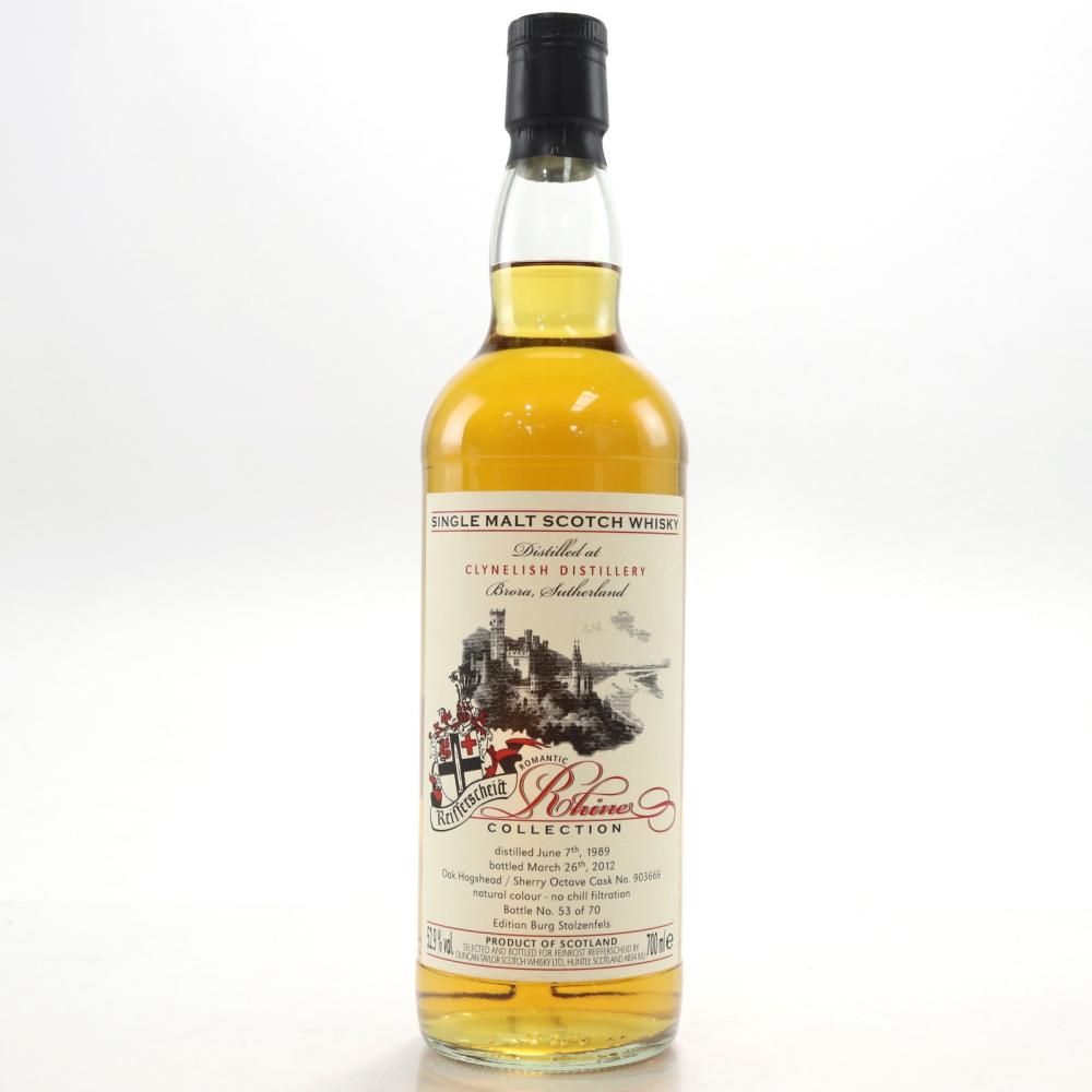 Clynelish 1989 Romantic Rhine Collection 22 Years Old / Feinkost Reifferscheid