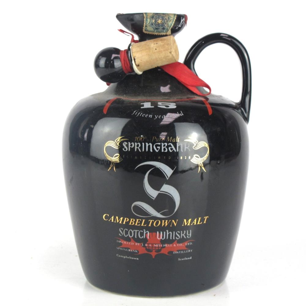 Springbank 15 Year Old Decanter 1.5 Litre 1960s