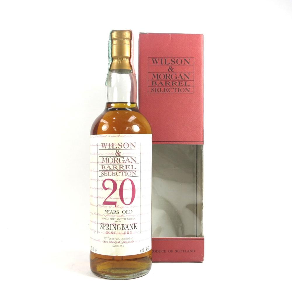 Springbank 20 Year Old Wilson & Morgan