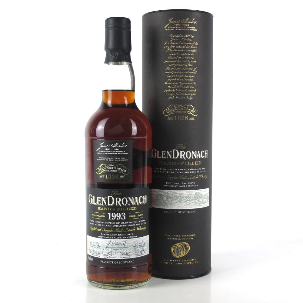 Glendronach 1993 Hand Filled 21 Year Old Single Cask #474