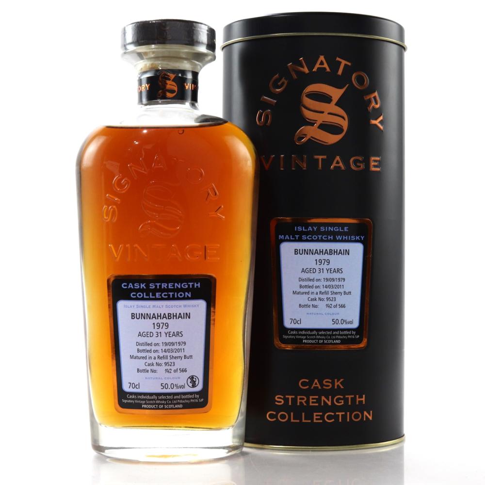 Bunnahabhain 1979 Signatory Vintage 31 Year Old Cask Strength