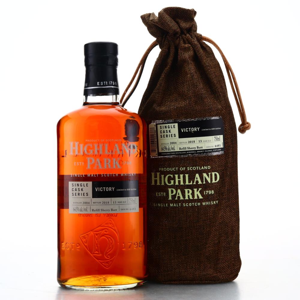 Highland Park 2004 Single Cask 13 Year Old #6481 75cl / Victory