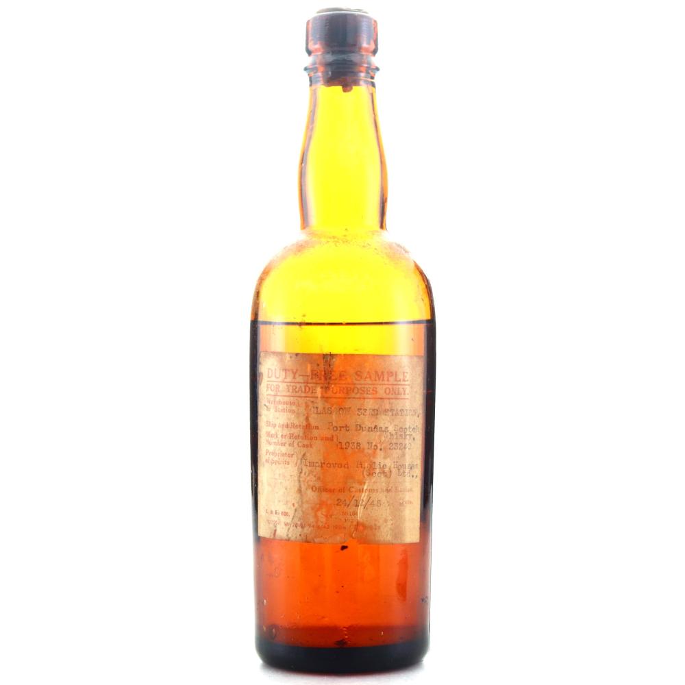 Port Dundas 1938 Duty Free Sample 