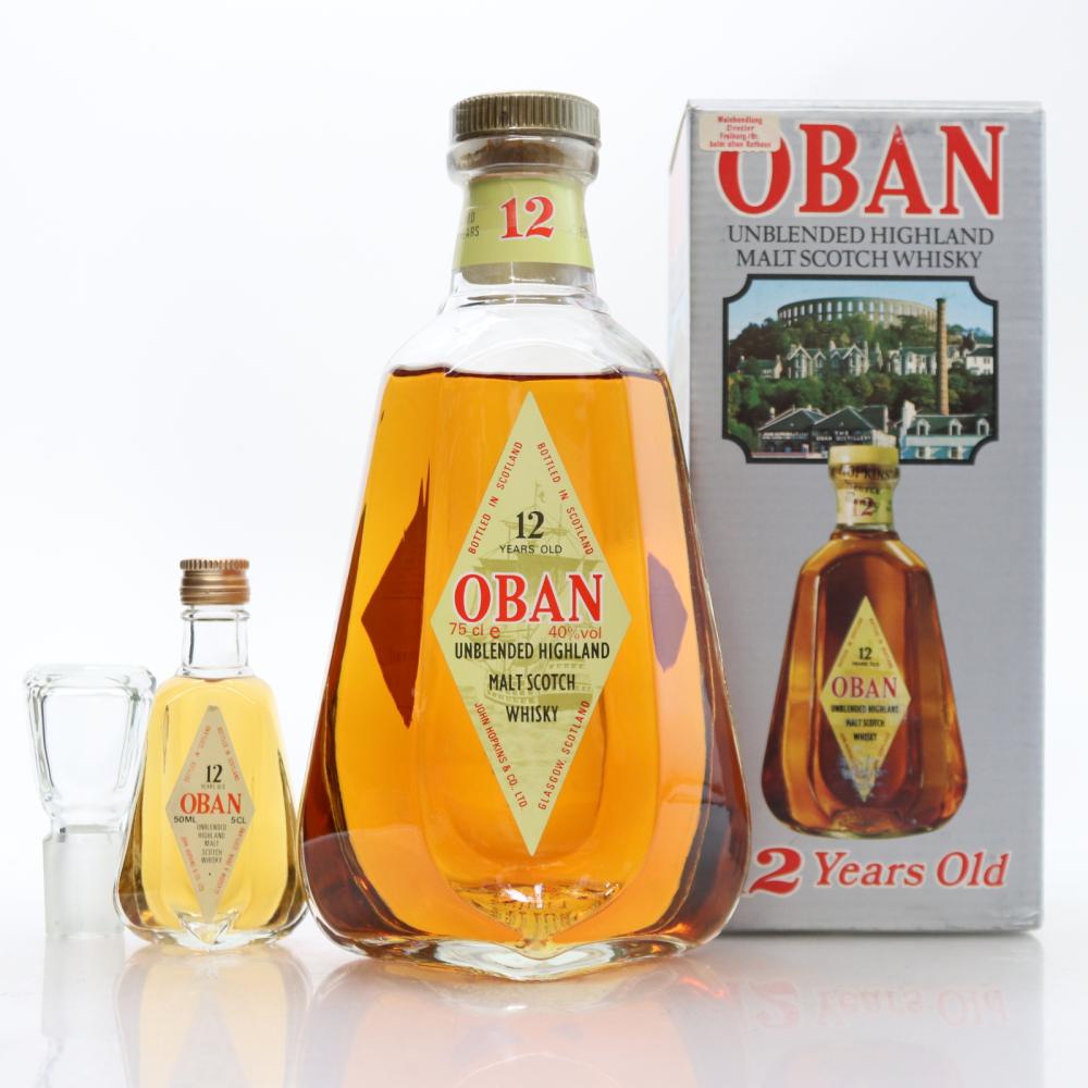 Oban 12 Year Old 1980s / with Miniature 5cl