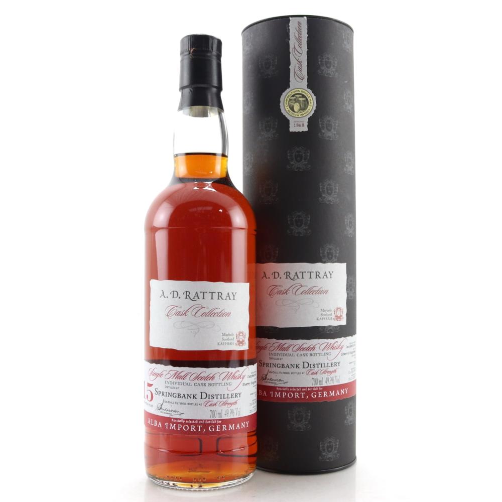 Springbank 1995 A.D. Rattray 15 Year Old / Alba Import, Germany