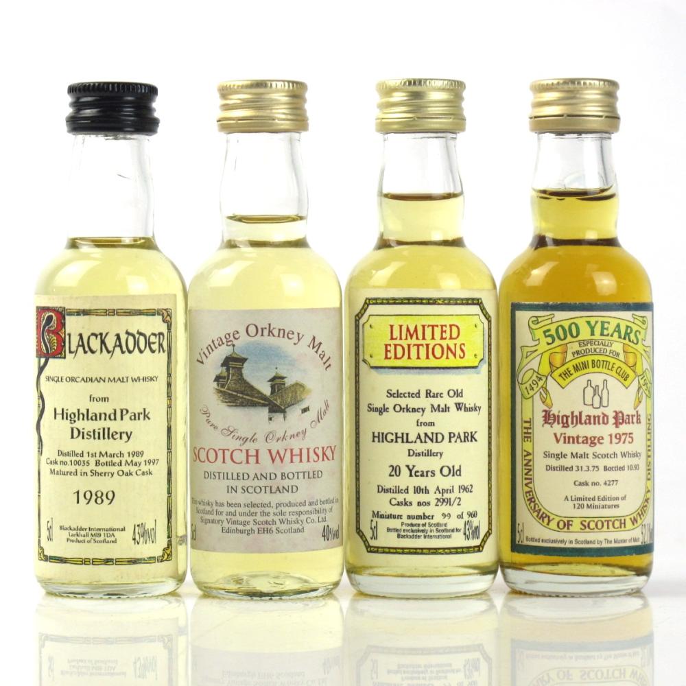 Highland Park / Orkney Miniature Selection 4 x 5cl