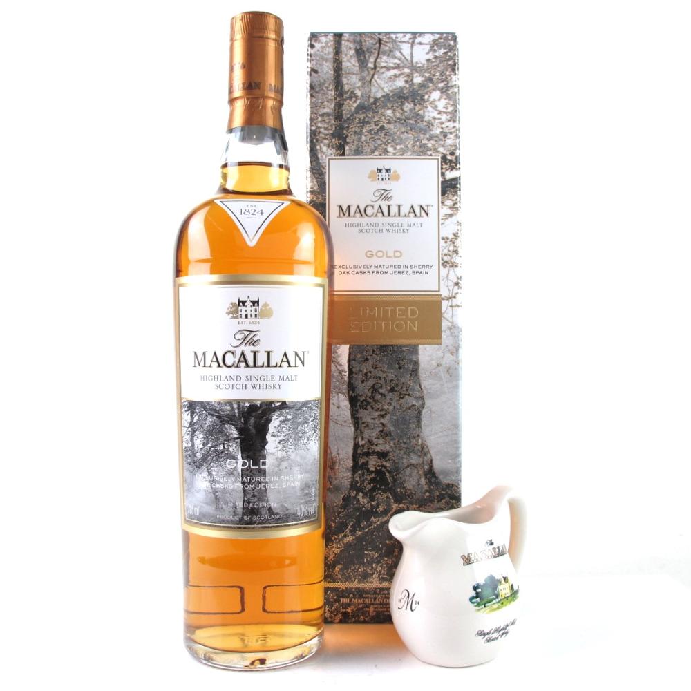 Macallan Gold Limited Edition / Including Jug