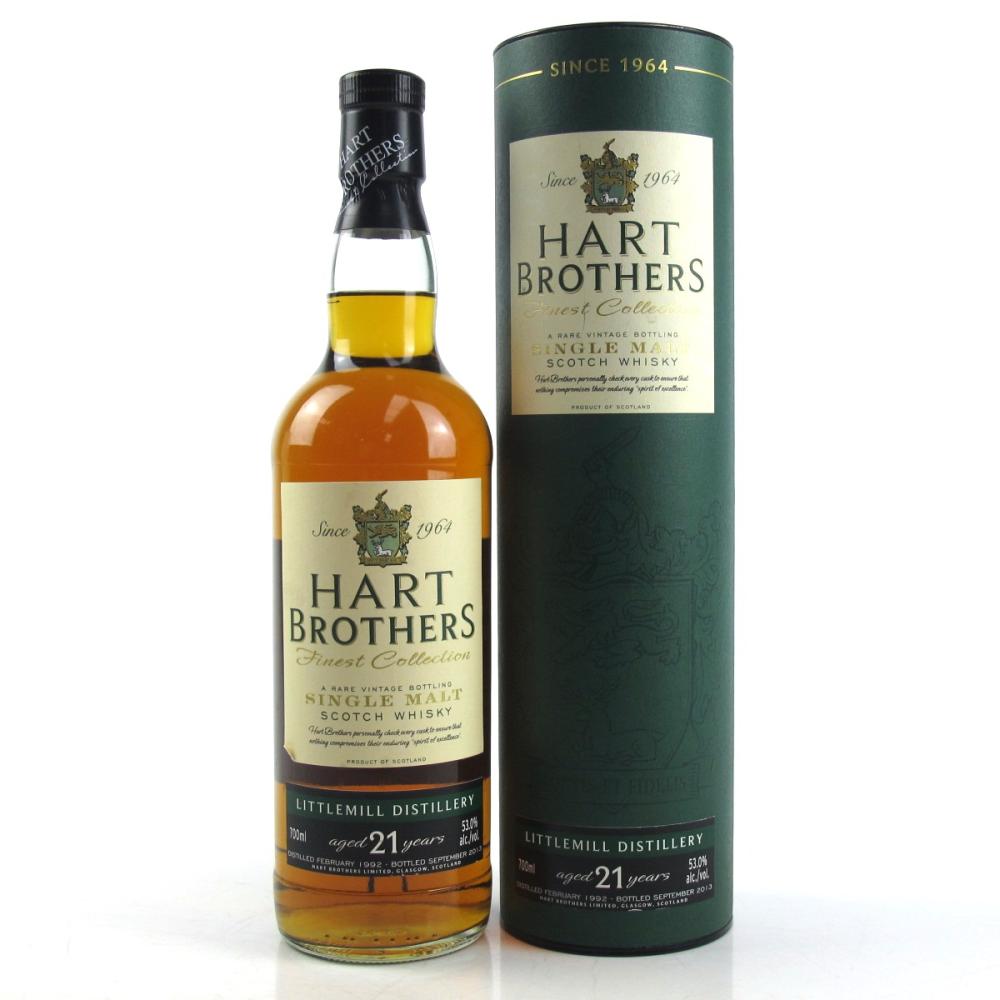 Littlemill 1992 Hart Brothers 21 Year Old 1st Fill Sherry