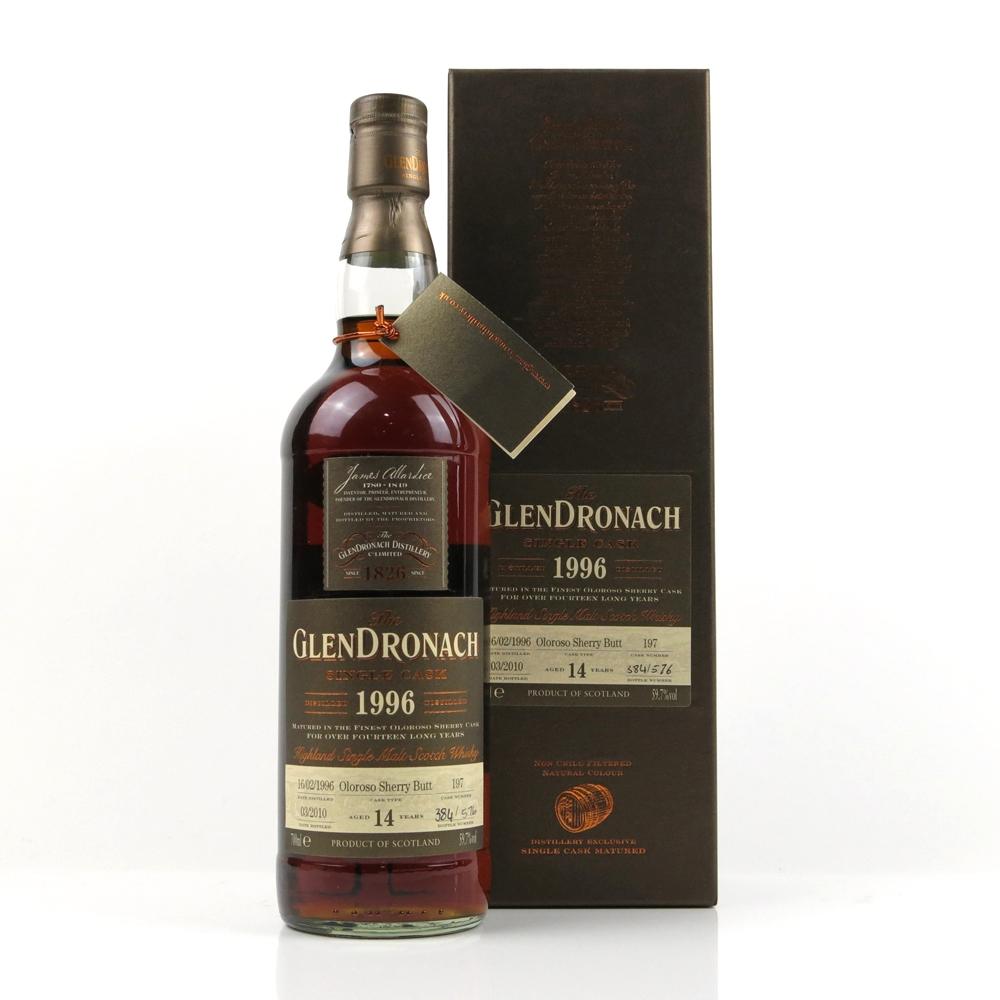 Glendronach 1996 Single Cask 14 Year Old Single Cask #197