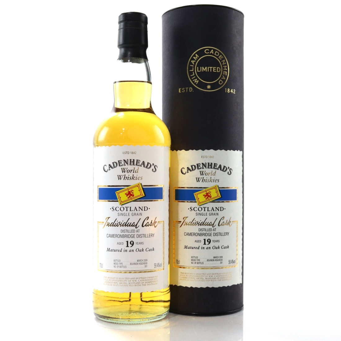 Cameronbridge 19 Year Old Cadenhead's