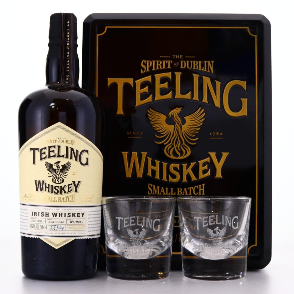 Teeling Whiskey Small Batch Rum Cask Finish Gift Pack