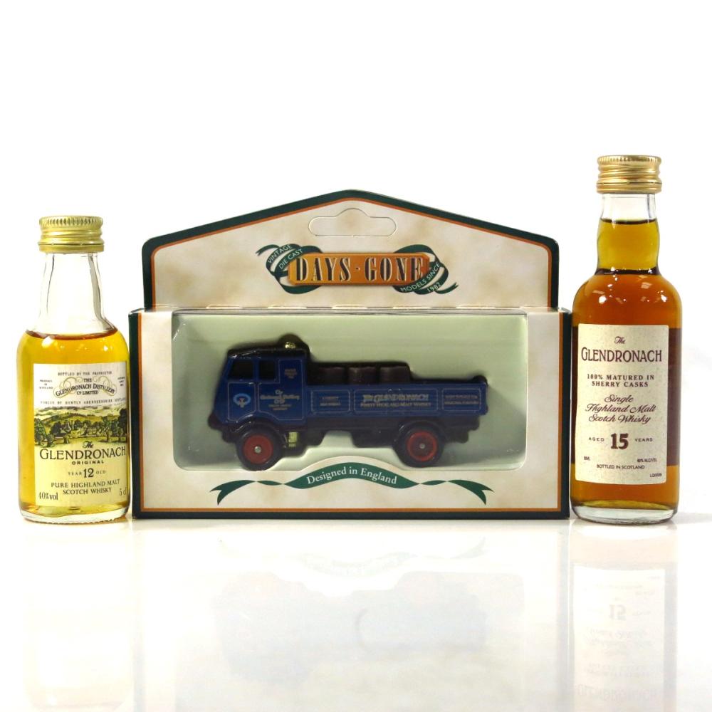 Glendronach Miniatures 2 x 5cl / with 'Days Gone' Truck