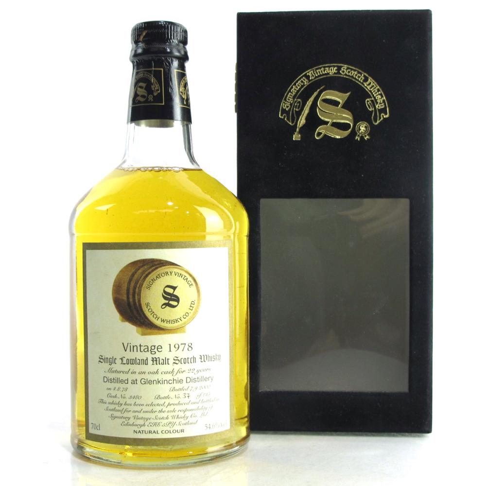 Glenkinchie 1978 Signatory Vintage 22 Year Old