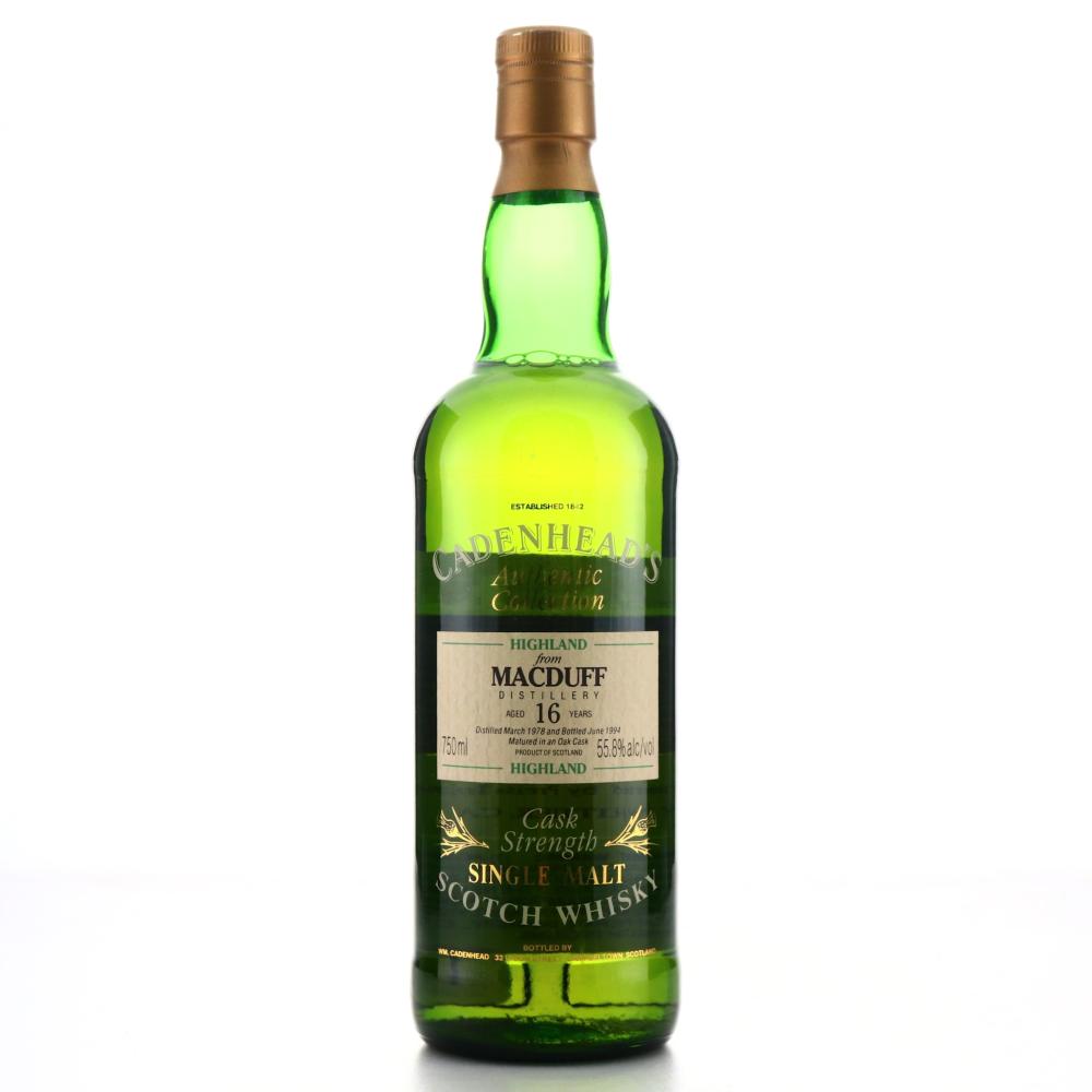 Macduff 1978 Cadenhead's 16 Year Old 75cl / US Import