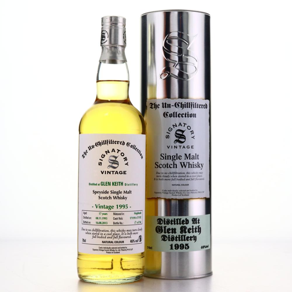 Glen Keith 1995 Signatory Vintage 17 Year Old