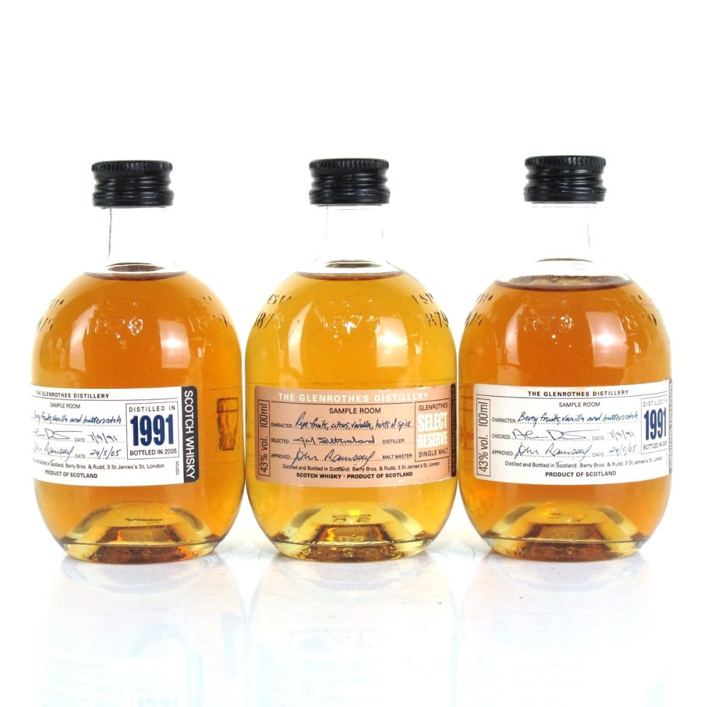 Glenrothes 1991 & Select Reserve 3 x 10cl