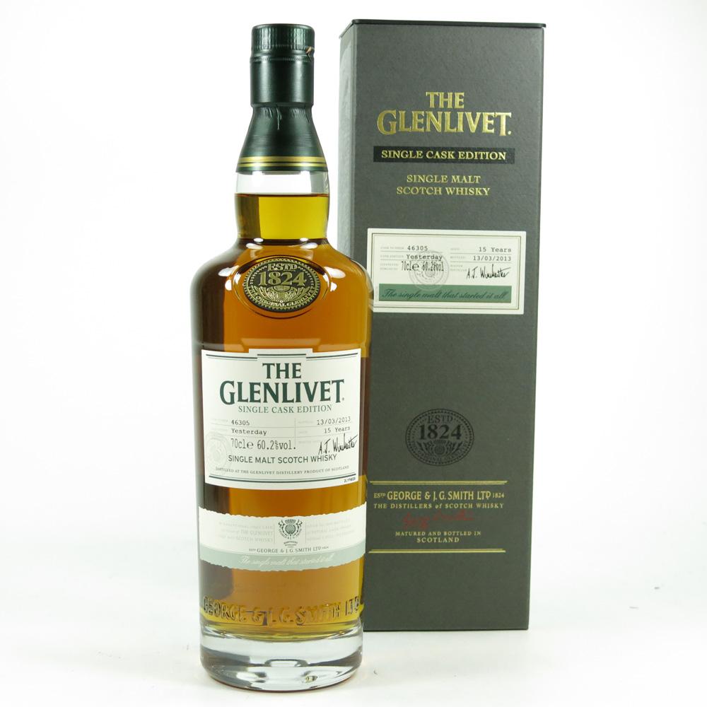 Glenlivet Yesterday 15 Year Old Single Cask