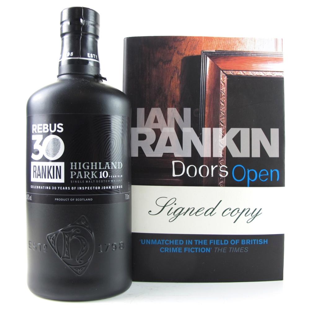 Highland Park 10 Year Old / Rebus 30 Including Signed Rebus Book