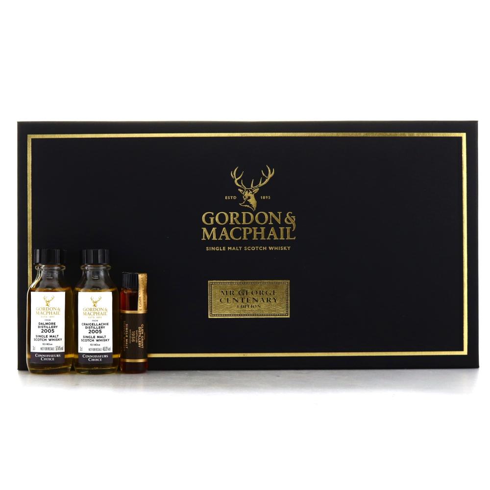 Gordon and MacPhail Sample Set Mr George Centenary