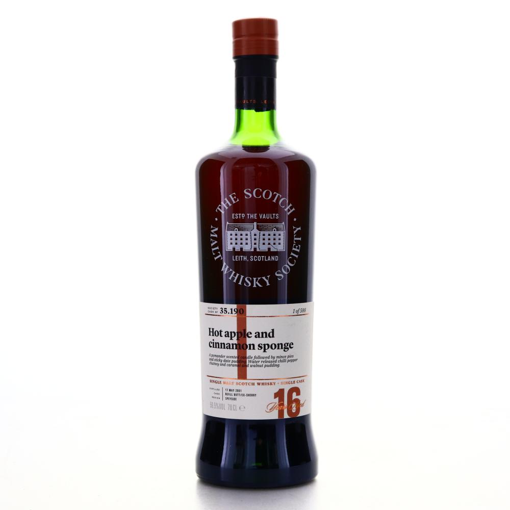 Glen Moray 2001 SMWS 16 Year Old 35.190