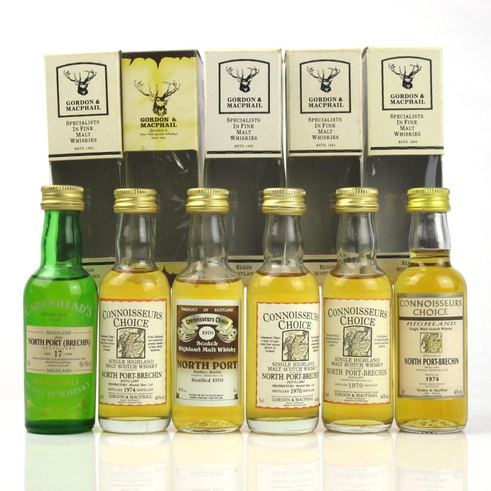 North Port / Brechin Miniature Selection 6 x 5cl