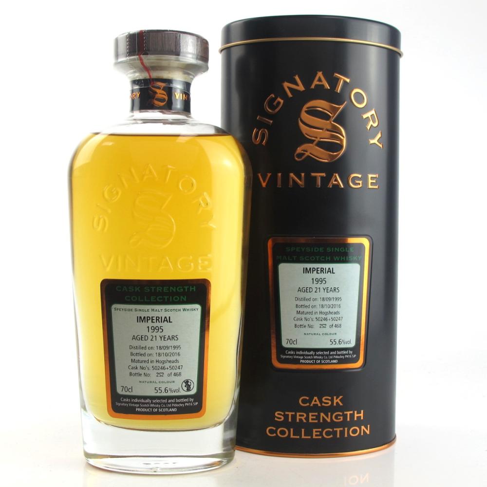 Imperial 1995 Signatory Vintage 21 Year Old / Cask Strength