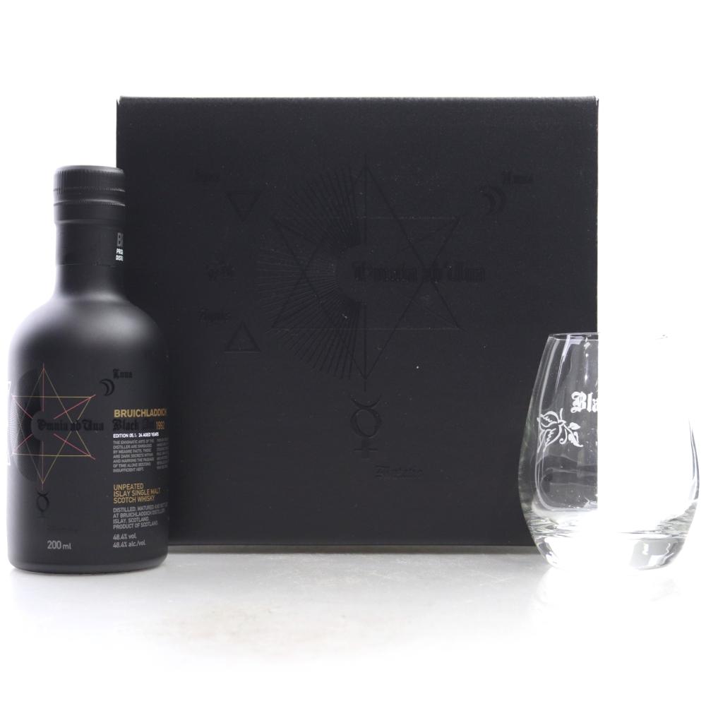 Bruichladdich 1992 Black Art 24 Year Old 20cl / Edition 5.1 with Glass