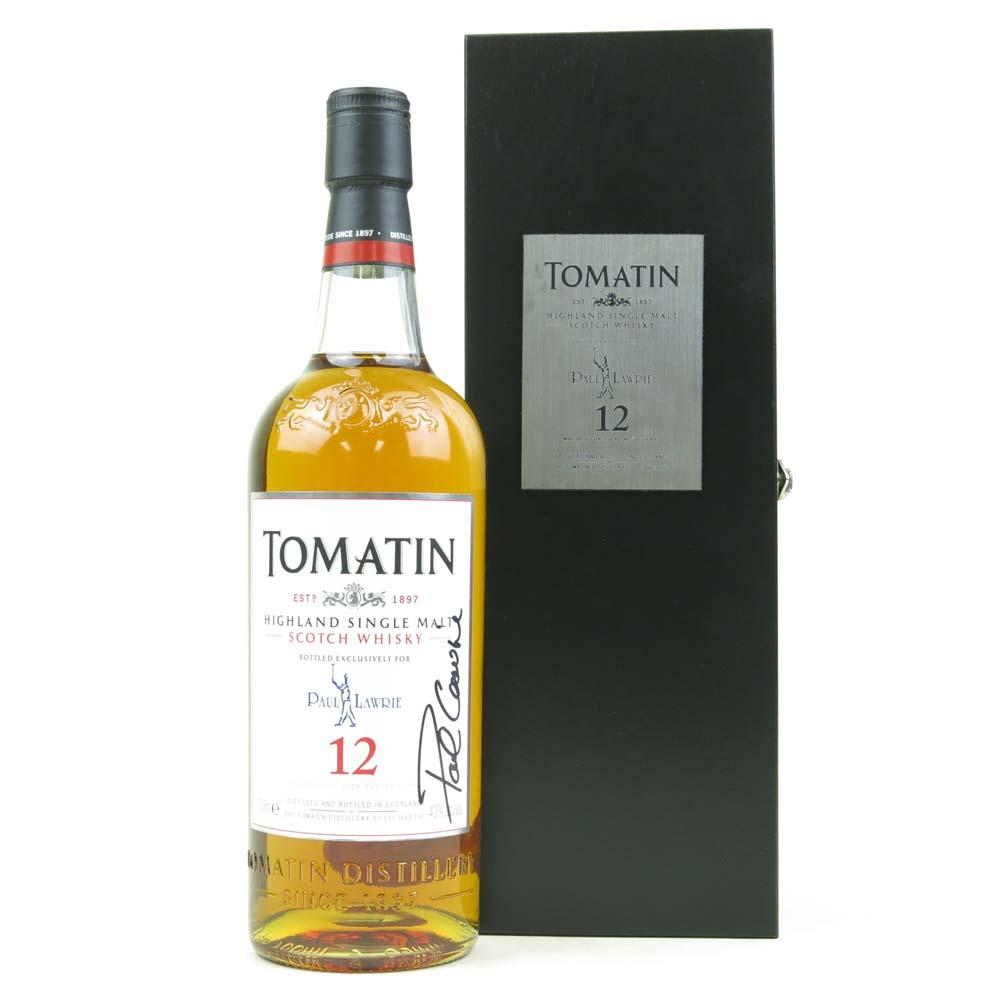 Tomatin 12 Year Old Paul Lawrie / Signed