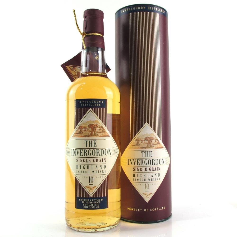 Invergordon 10 Year Old Single Grain 1980s