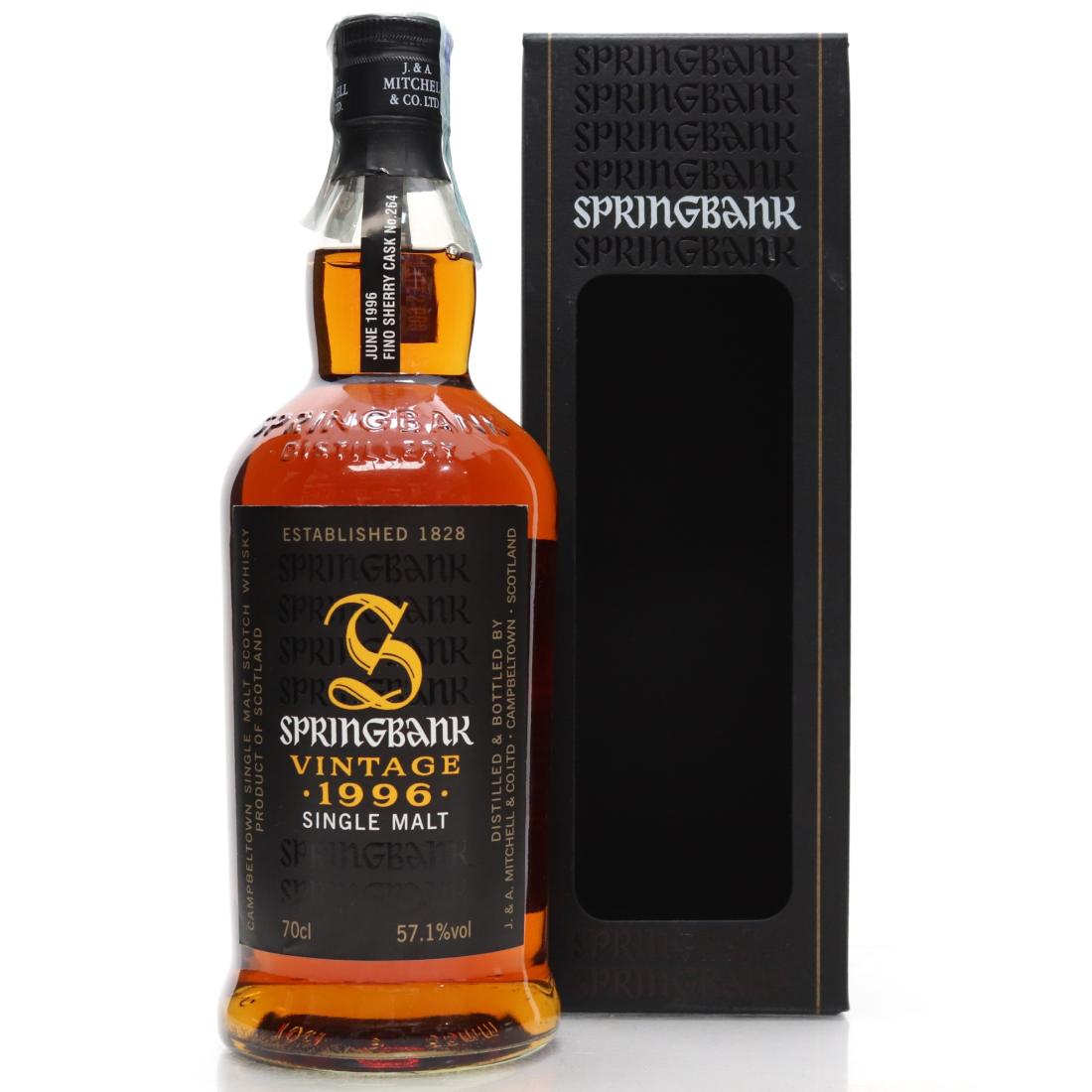 Springbank 1996 Vintage Fino Cask #264 / Milano Whisky Festival 2009