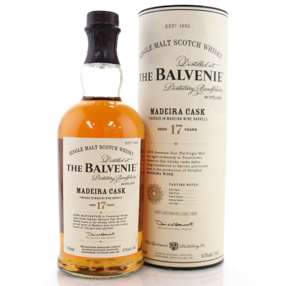 Balvenie 17 Year Old Madeira Cask Finish 75cl / First Release 2009 - US Import