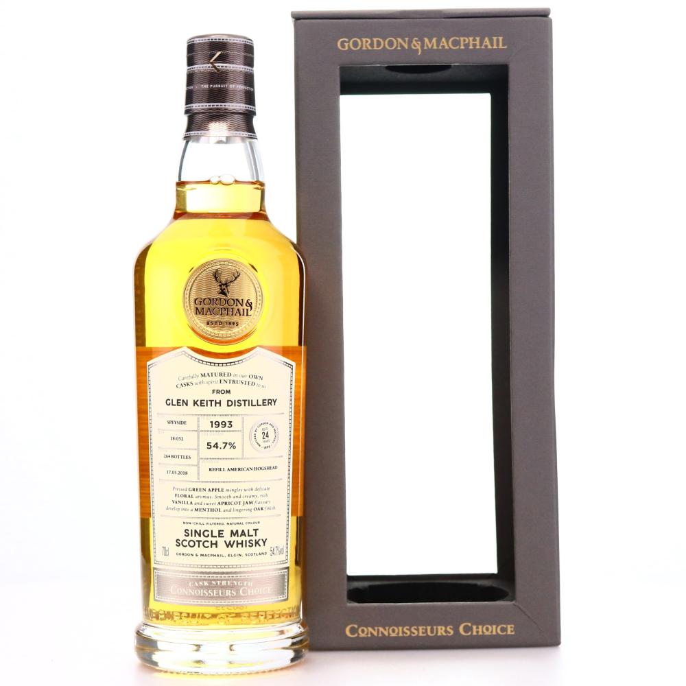 Glen Keith 1993 Gordon and MacPhail 24 Year Old Batch #18/052
