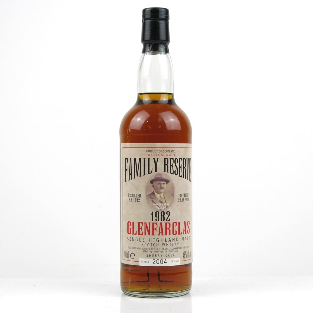 Glenfarlclas 1982 Family Reserve / Edition No.3