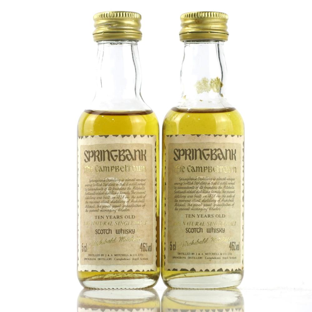 Springbank 10 Year Old Miniature 2 x 5cl