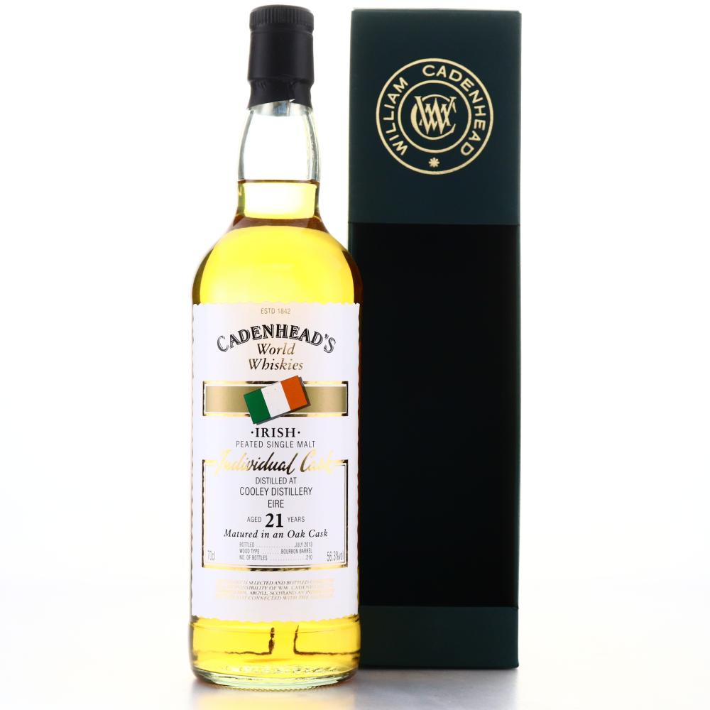 Cooley 21 Year Old Cadenhead's Peated
