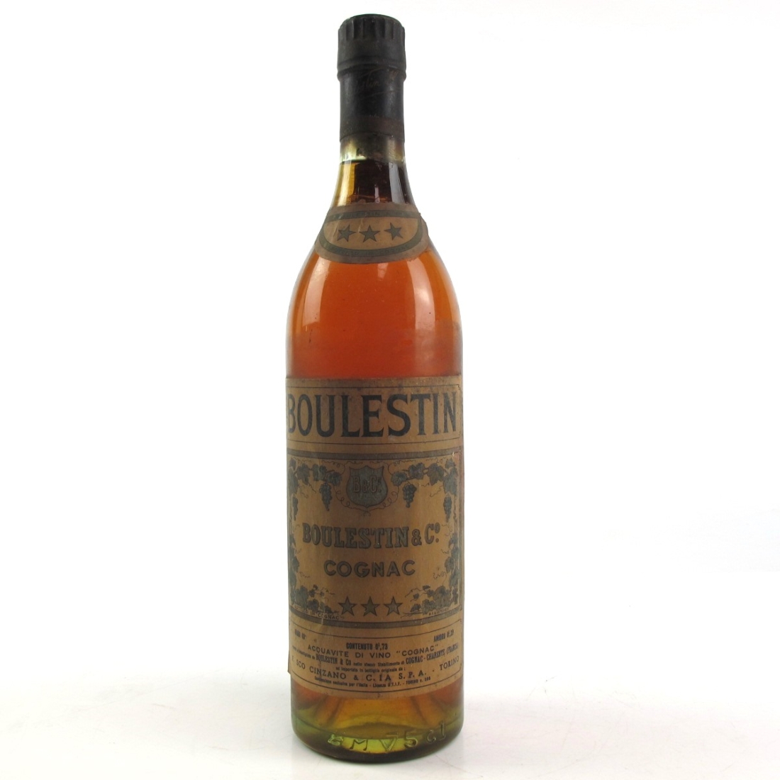 Boulestin 3-Star Cognac Circa 1970s