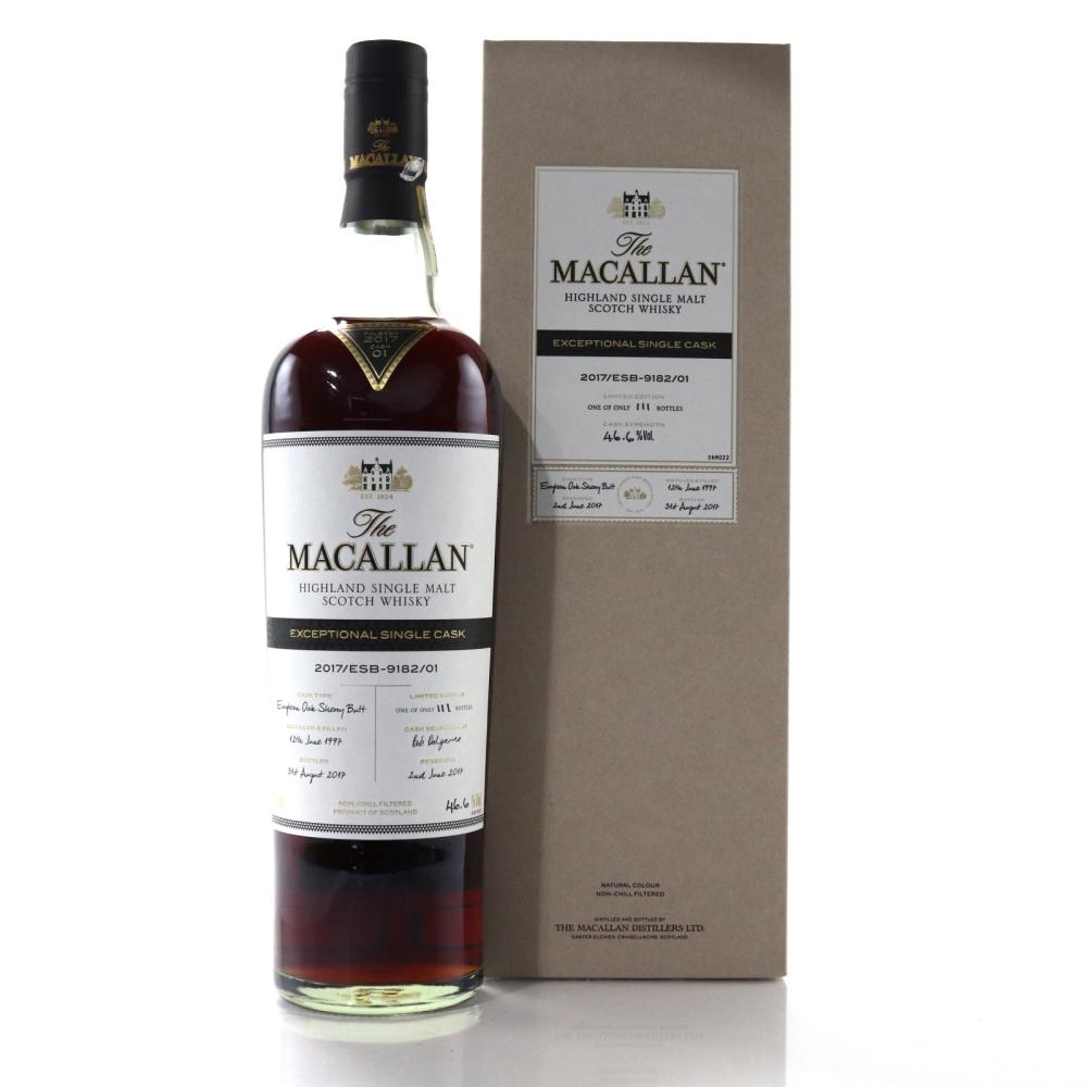 Macallan 1997 Exceptional Cask #9182-01