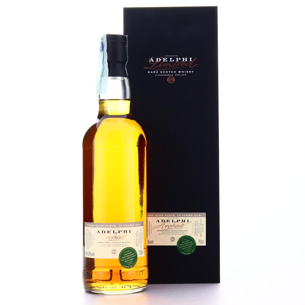 Glen Elgin 1978 Adelphi 30 Year Old / One of 32 Bottles
