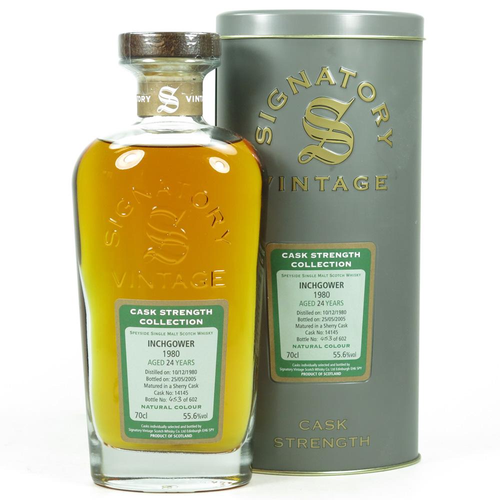 Inchgower 1980 Signatory Vintage 24 Year Old