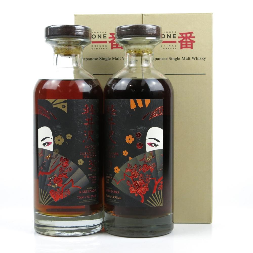 Karuizawa 29 Year Old Geisha Single Cask #8897 and 30 Year Old Geisha Single Cask #5347 / 2 x 70cl