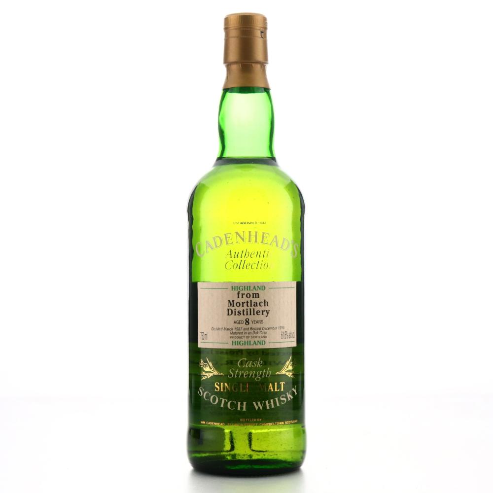 Mortlach 1987 Cadenhead's 8 Year Old 75cl / US Import