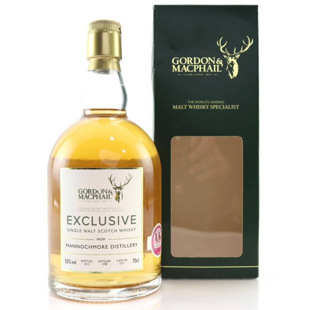 Mannochmore 1998 Gordon and MacPhail Single Cask