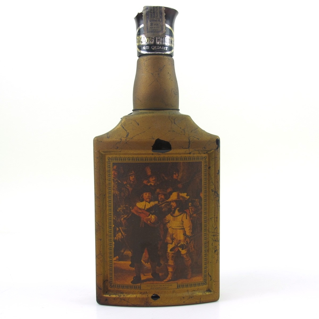 Jim Beam's Choice 8 Year Old Decanter Night Watch Decanter