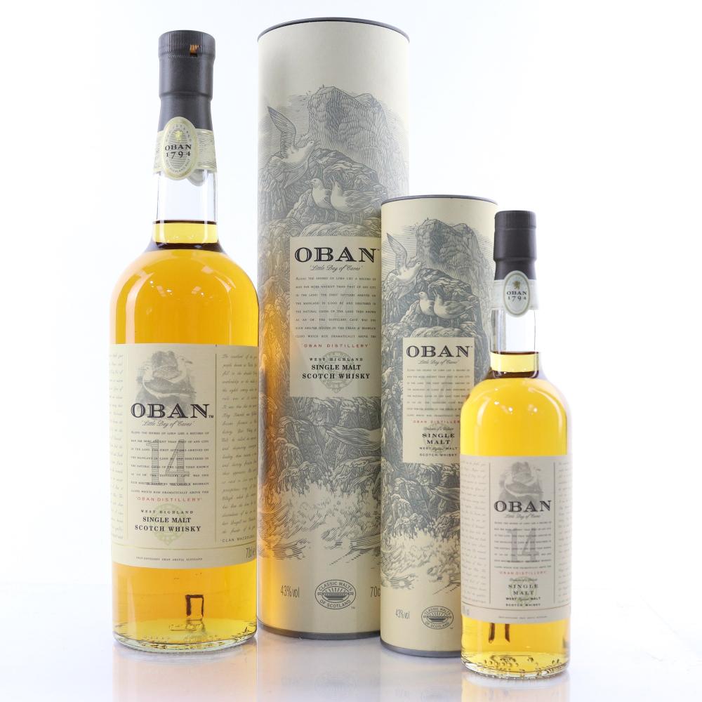 Oban 14 Year Old 70cl & 20cl
