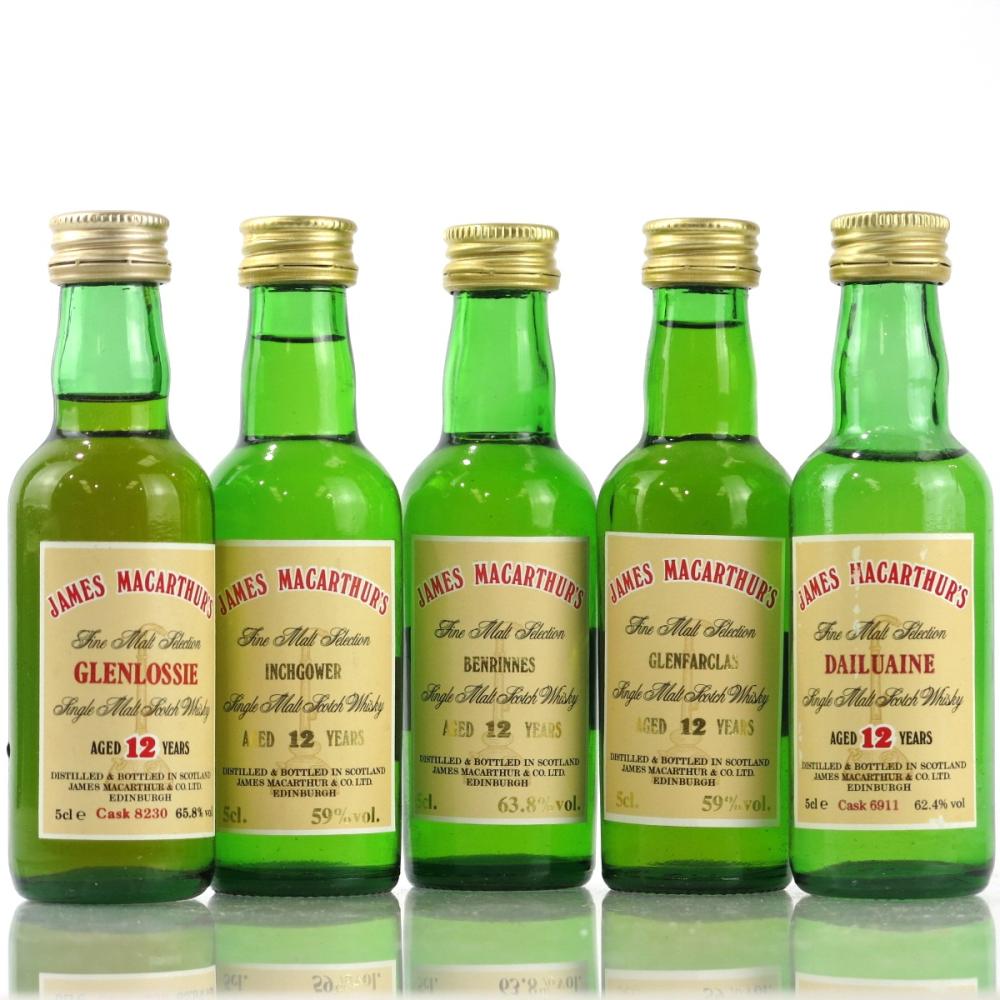 Speyside James MacArthur's Miniatures 5 x 5cl