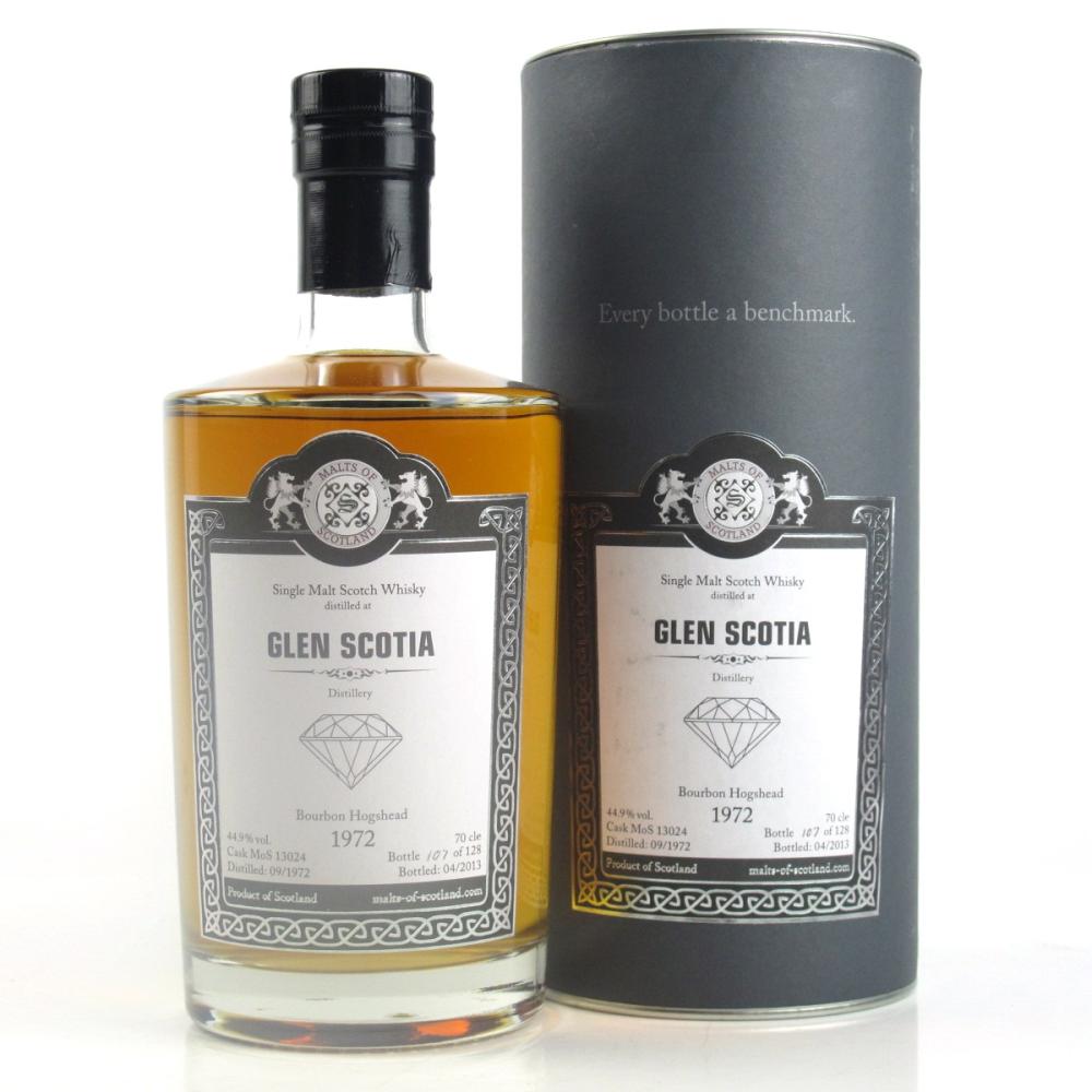 Glen Scotia 1972 Malts of Scotland 40 Year Old