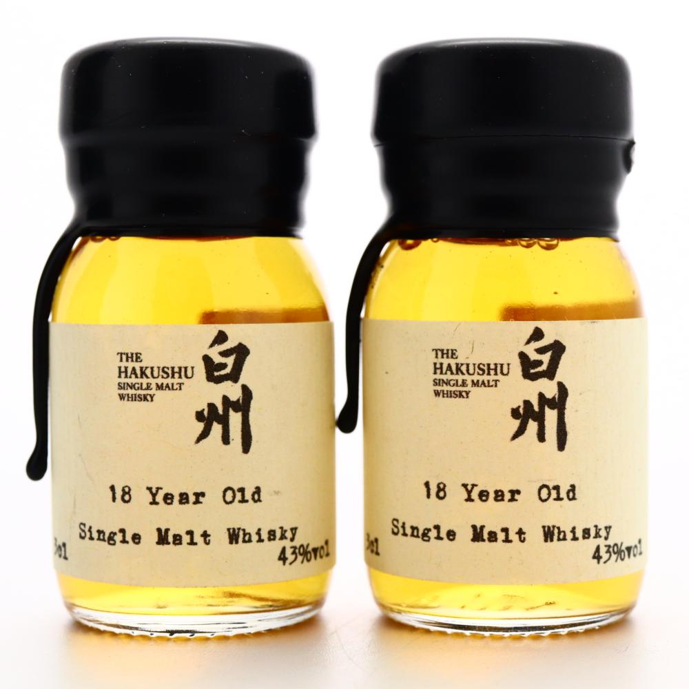 Hakushu 18 Year Old Drinks by the Dram 2 x 3cl