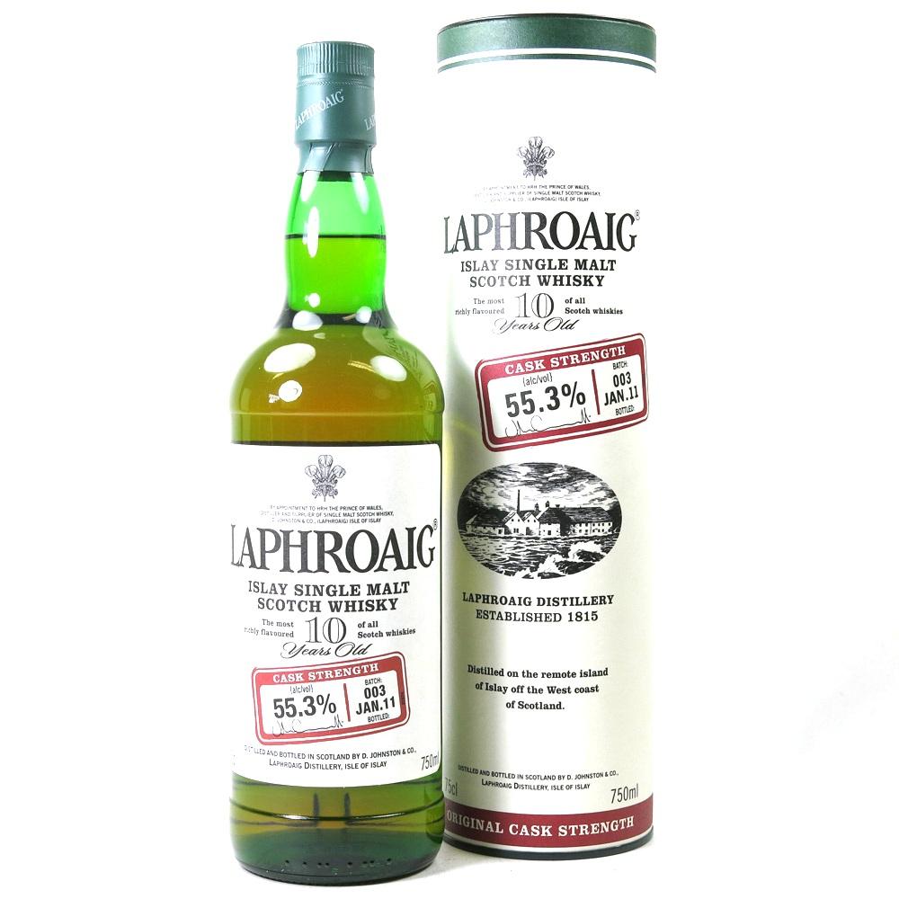 Laphroaig 10 Year Old Cask Strength Batch #003 US Import 75cl