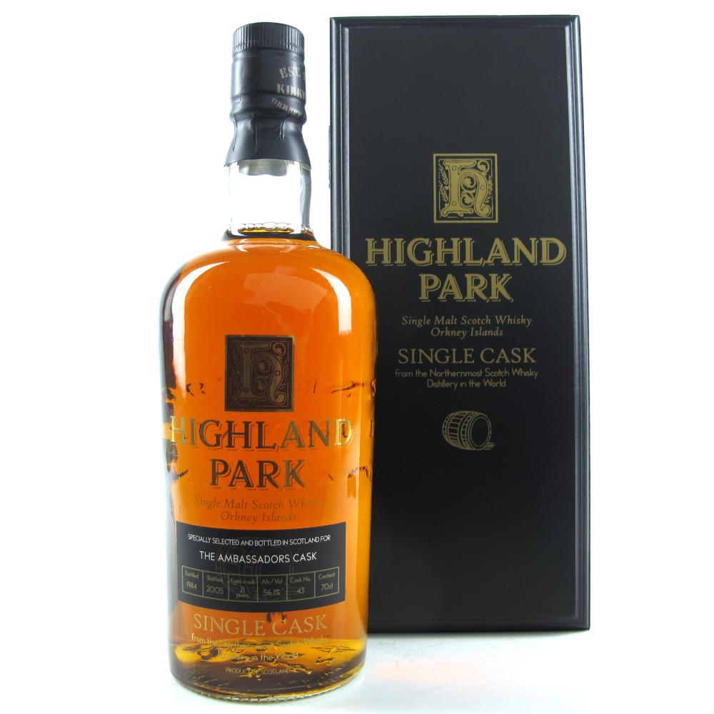 Highland Park 1984 21 Year Old Ambassador Cask #1