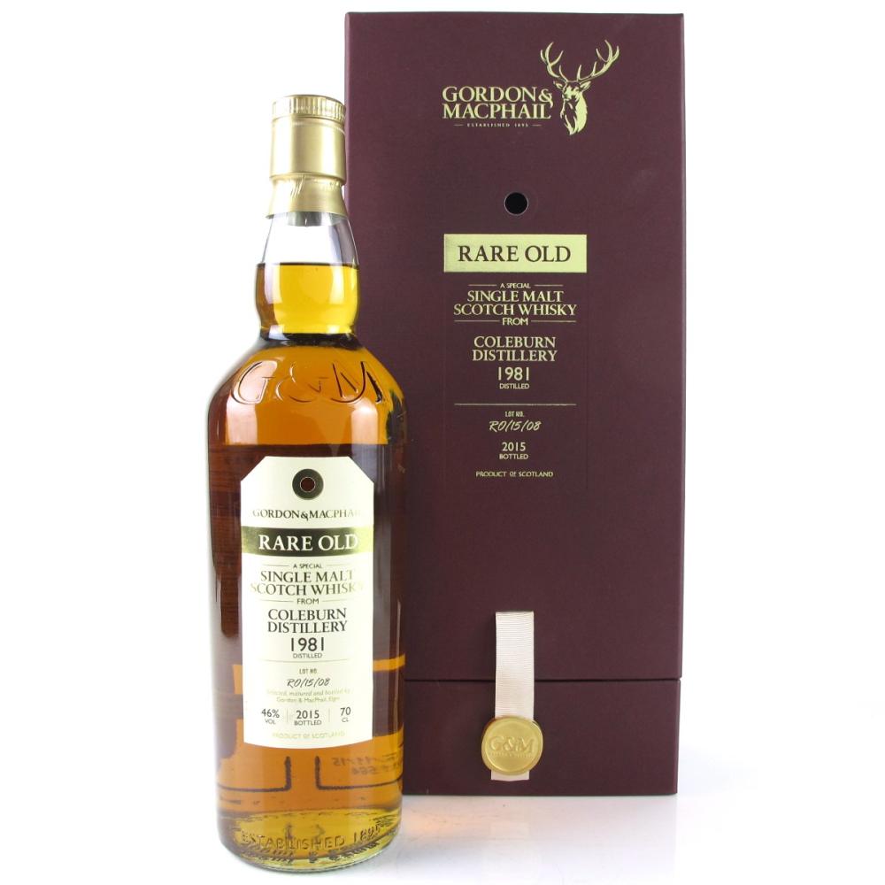 Coleburn 1981 Gordon and MacPhail Rare Old
